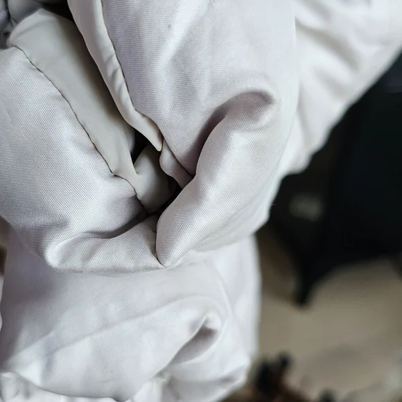 Zara Women's Quilted Puffer Jacket Down Filled with Belt - Picture 6 of 12